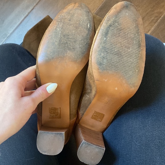 Patchwork Leather Knee High Boots - Picture 5 of 6